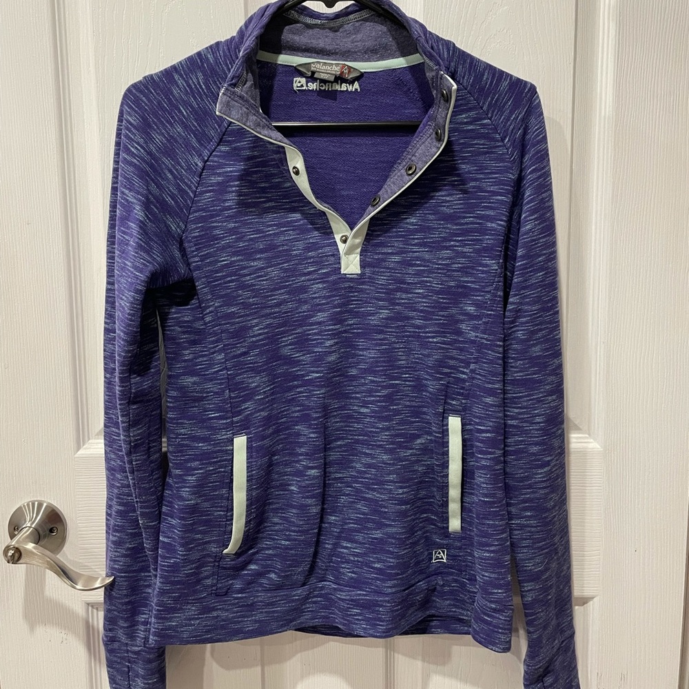 3/$20 Avalanche 1/4 button sweatshirt